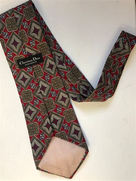 christian dior tie vintage